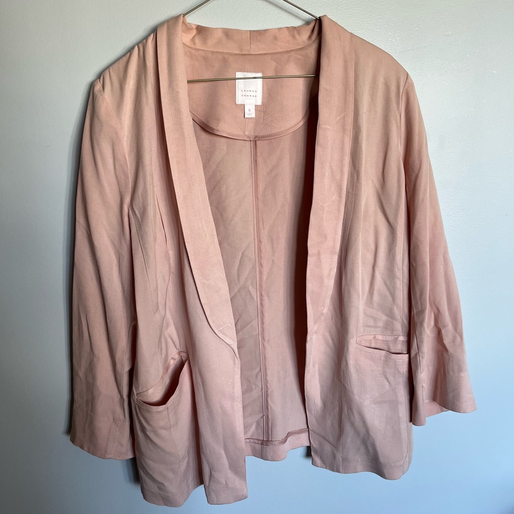 lauren conrad pink blazer